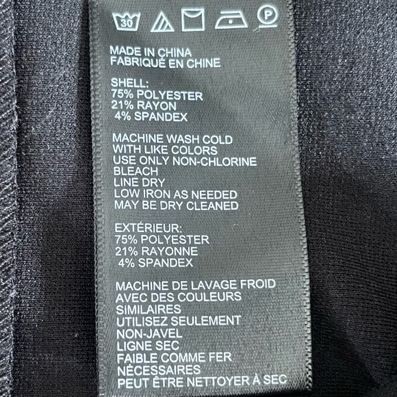 Urban Outfitters Black & Yellow Cheer Skort Size 6 Mini Skirt Side Zip School‎ - Picture 8 of 9